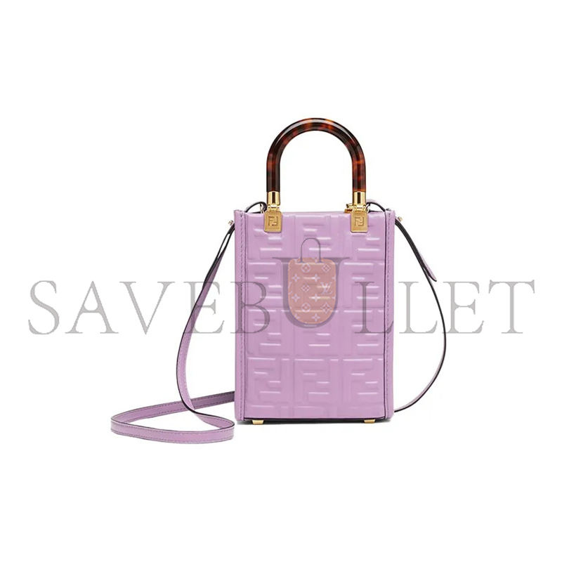 FENDI LOGO LEATHER MINI BAG 8BS051AMCIF1JCO (18*13*6.5m)